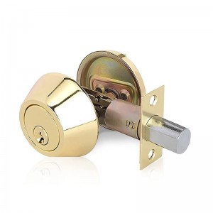 Furniture Hardware Bedroom Living Door Handle Brass Square Mortise